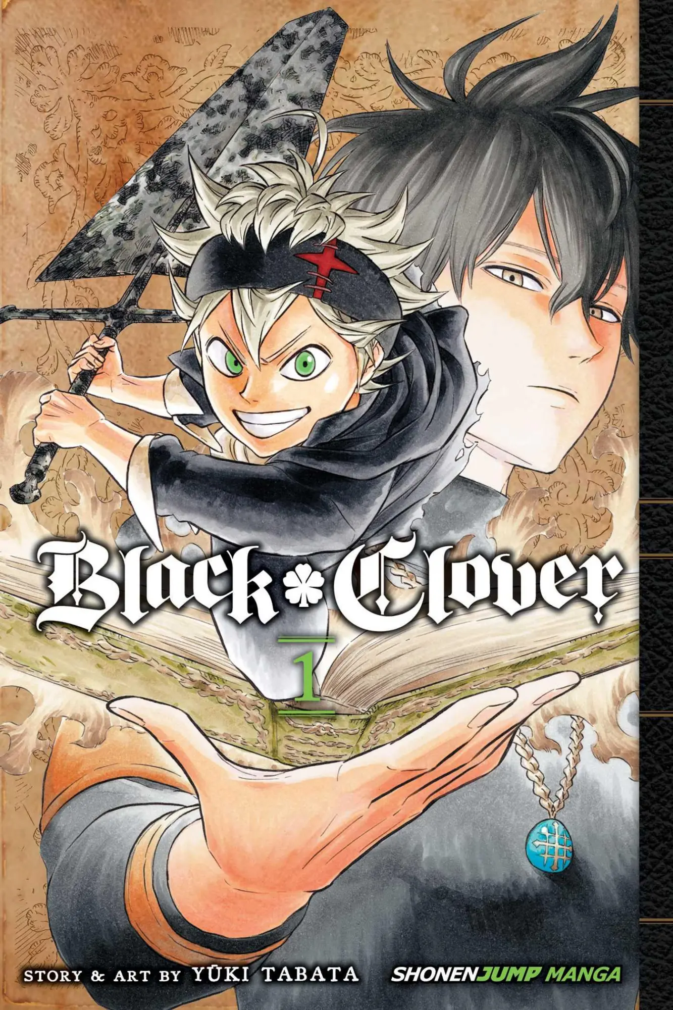 Cover: 9781421587189 | Black Clover, Vol. 1 | The Boy's Vow | Yuki Tabata | Taschenbuch